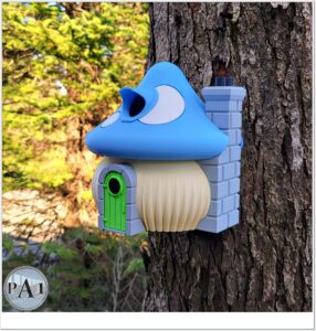 Mushroom bird House