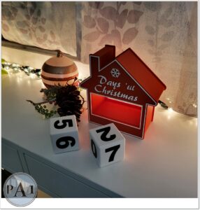 Chrismas Advent House Calendar