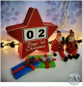 Christmas Advent Star Calendar