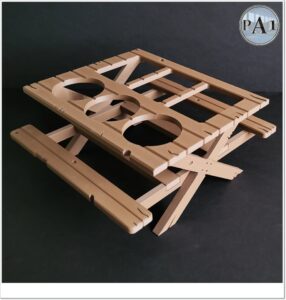 Picnic Table Condiment Holder